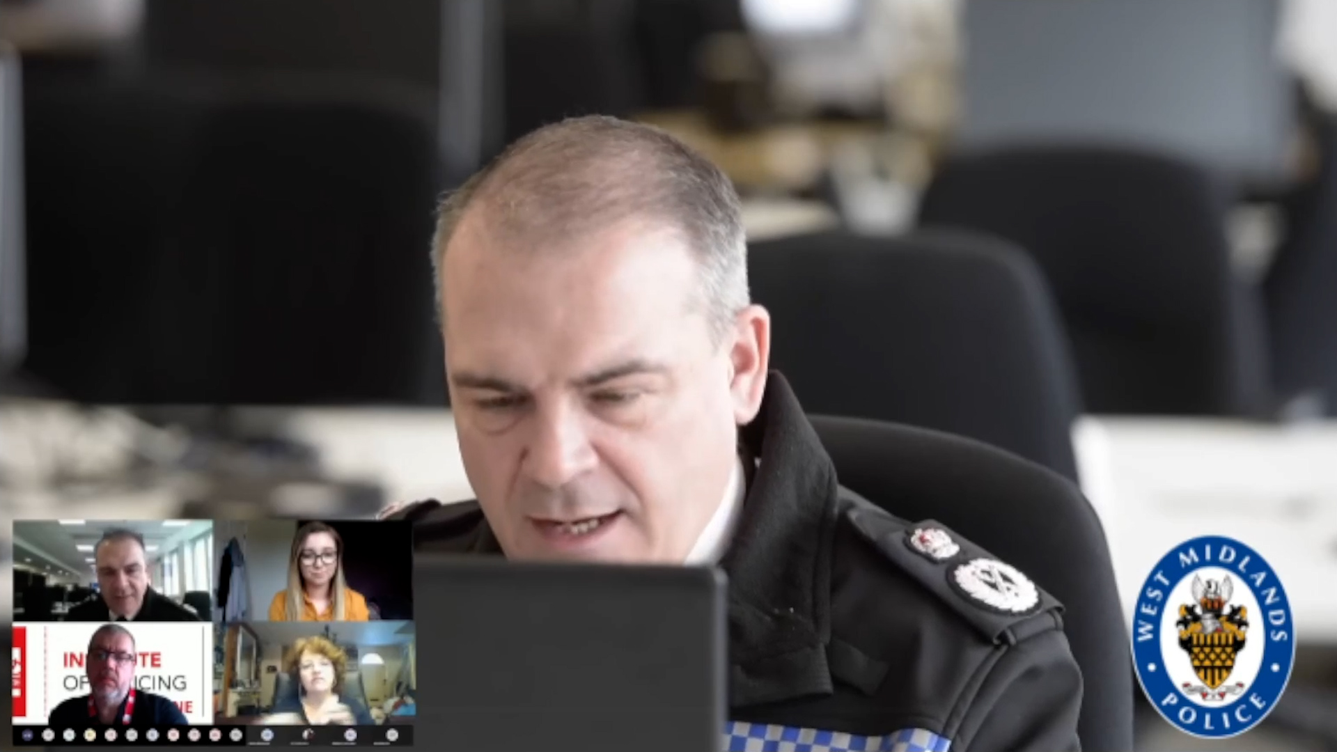 Chief Constable of West Midlands Police, Dave Thompson QPM